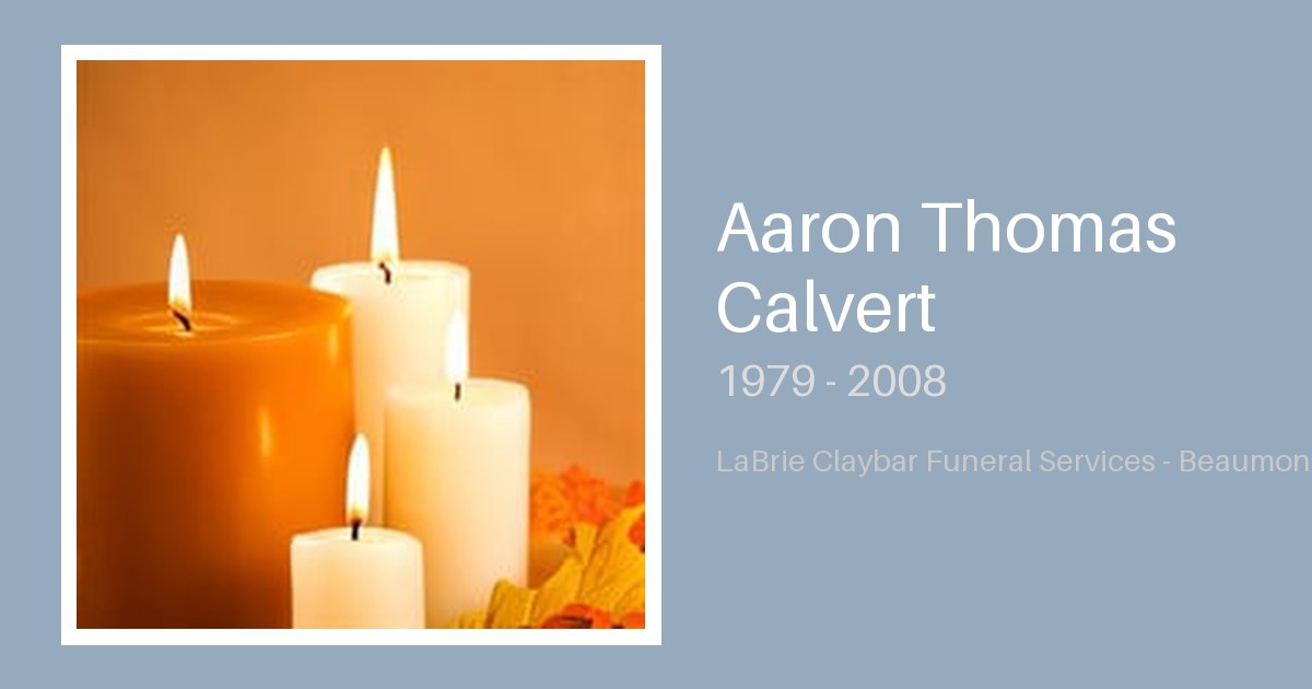 Aaron Thomas Calvert - Labrie-Claybar