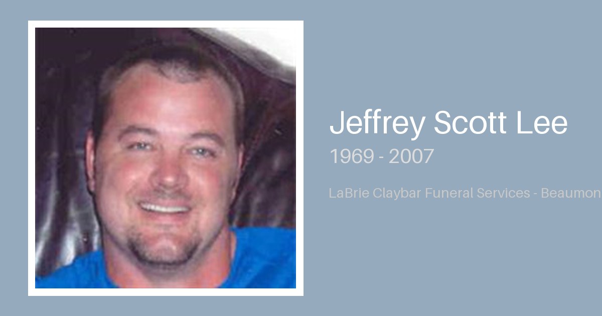 Jeffrey Scott Lee - Labrie-Claybar