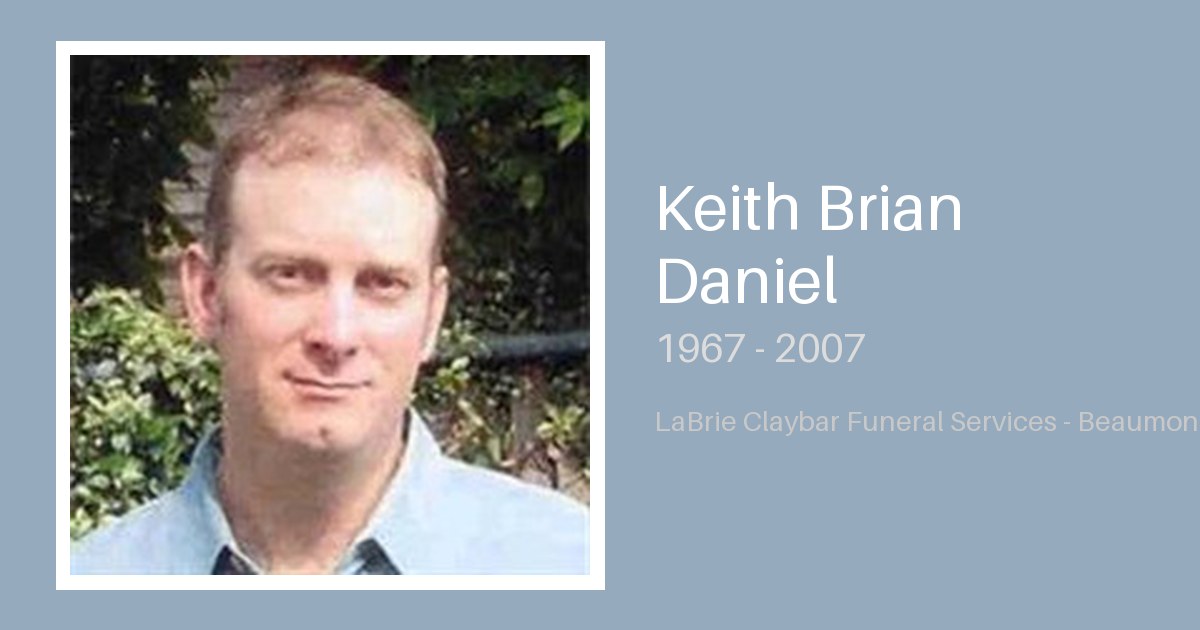 Keith Brian Daniel - Labrie-Claybar