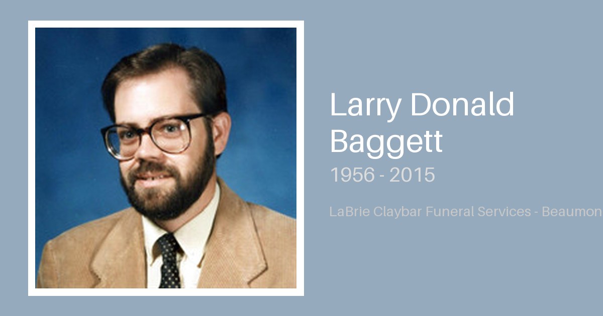 Larry Donald Baggett - Labrie-Claybar