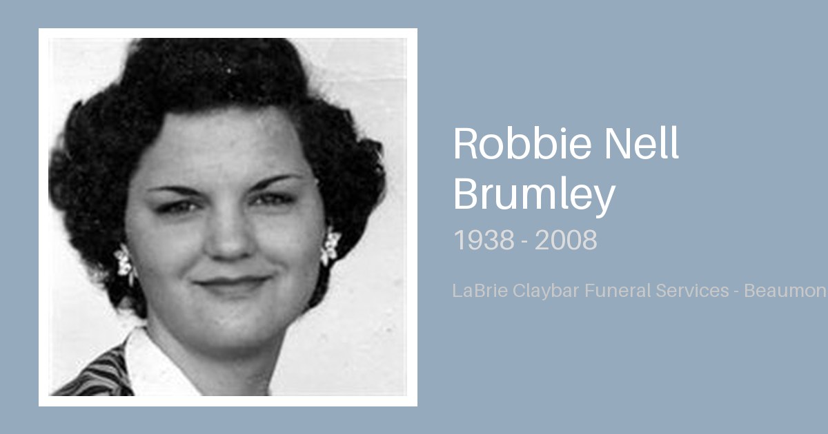 Robbie Nell Brumley - Labrie-Claybar